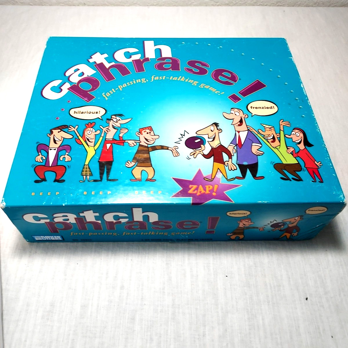 VINTAGE Catch Phrase Game COMPLETE WORKS Parker Brothers 1994 90s Words