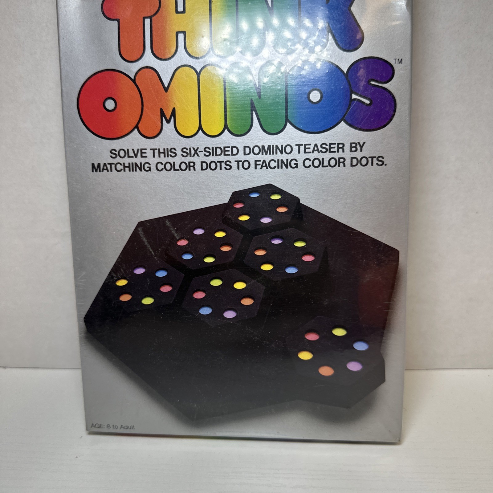 Think Ominos Vintage 1984 Solitaire Tile By Croner Games COMPLETE IN BOX Sealed