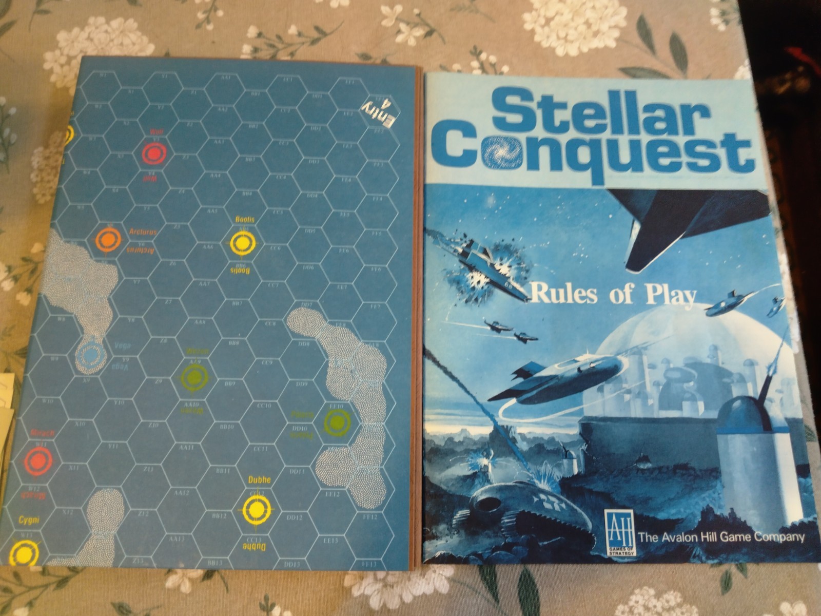 Avalon Hill Games – Stellar Conquest – Role Playing Game 1984 Complete