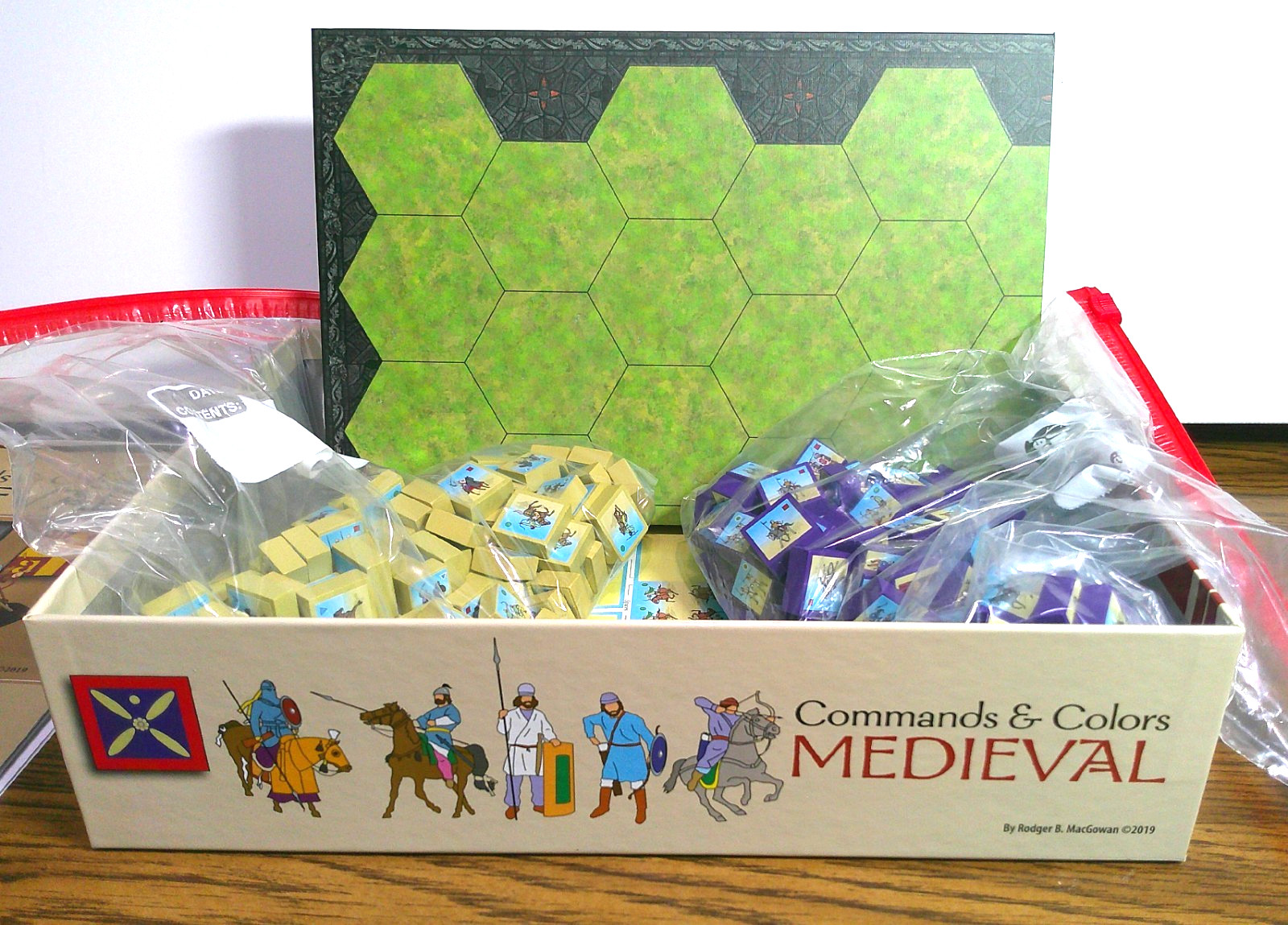 GMT Medieval Byzantine vs Sassanid Empires Command & Colors by Richard Borg 2019