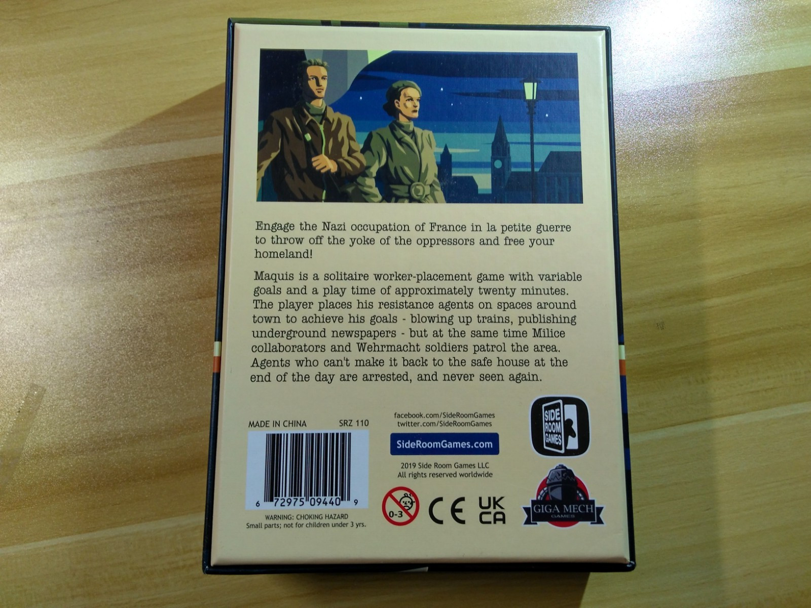 MAQUIS board game [complete]