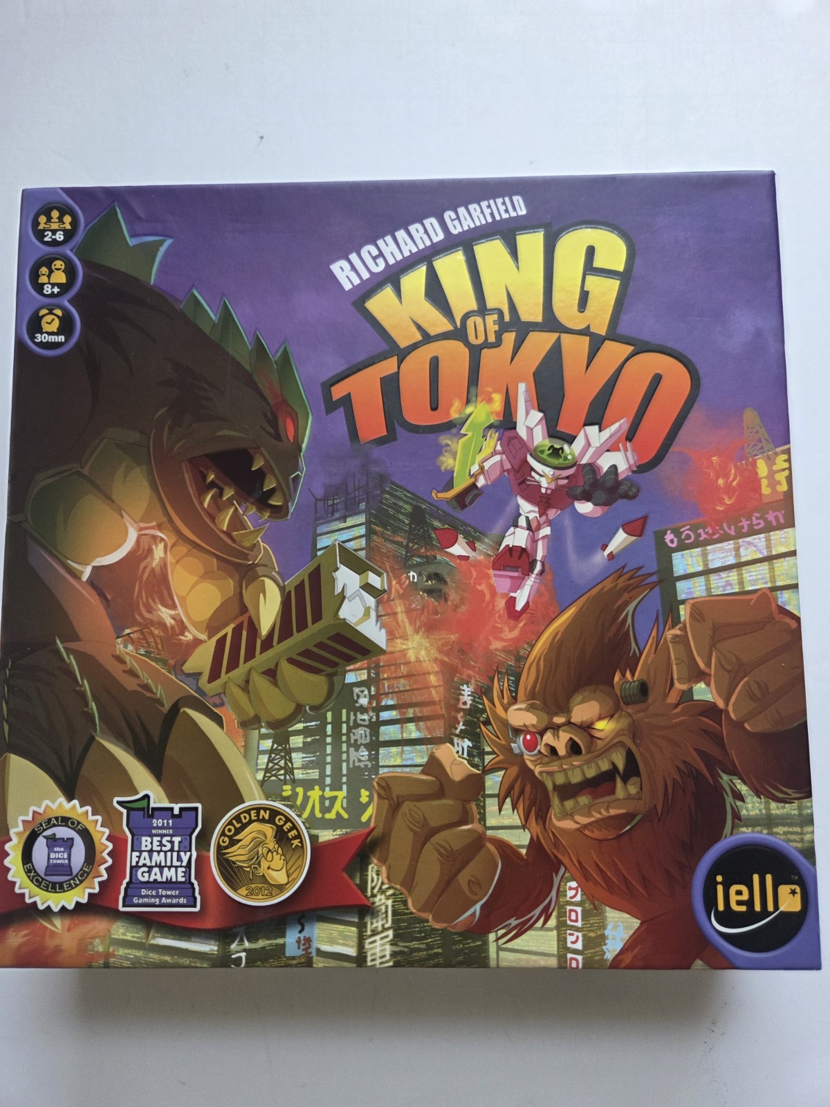 King of Tokyo Edition Board Game by Iello Complete