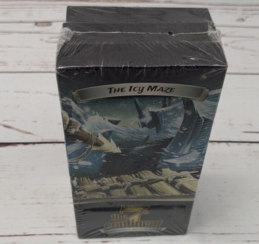 The 7th Continent Board Game Expansions Icy, Forbidden, Swamp Kickstarter NIS