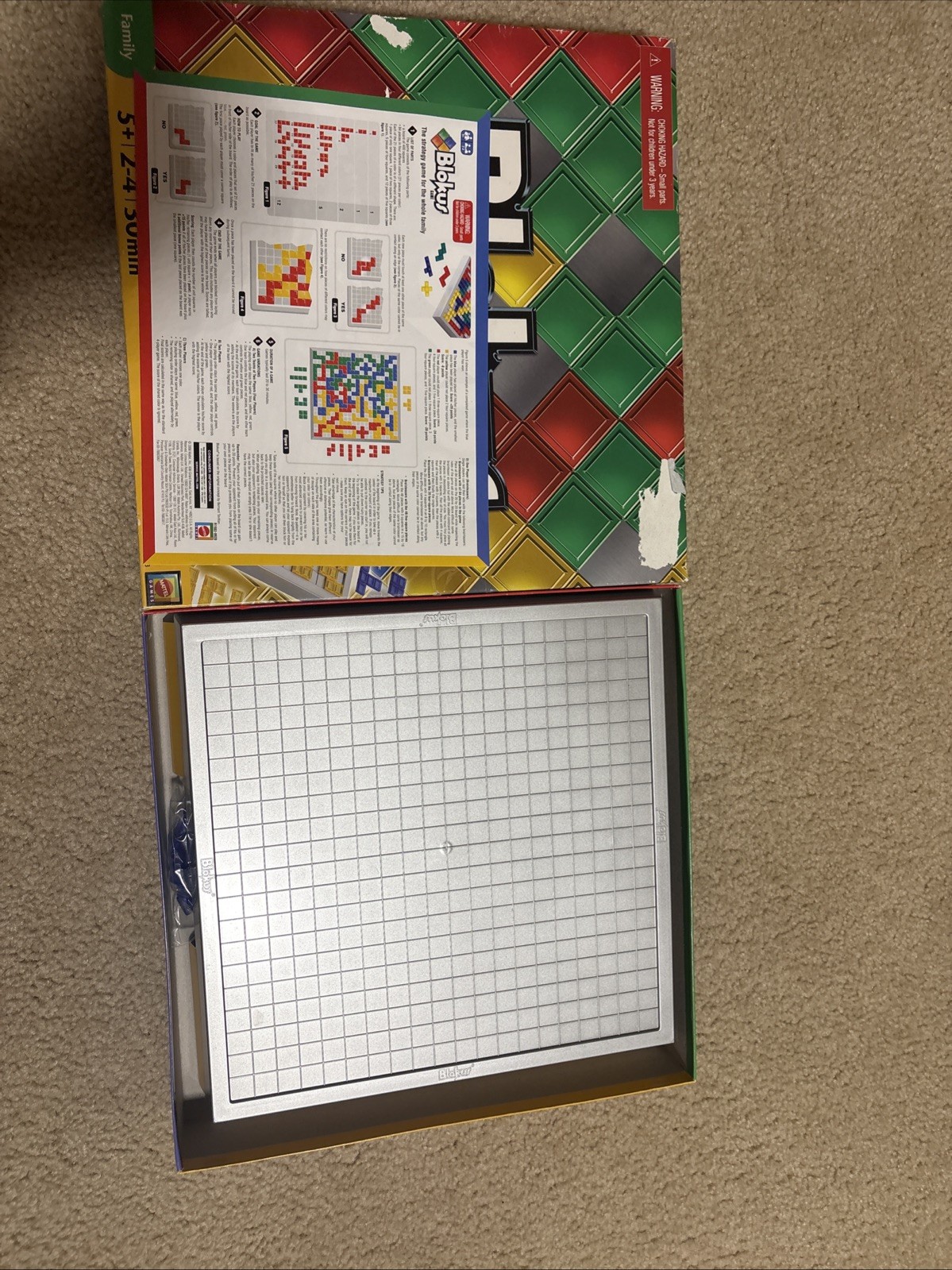 BLOKUS 2009 The Strategy Game for the Whole Family Mattel R1983 Open Box