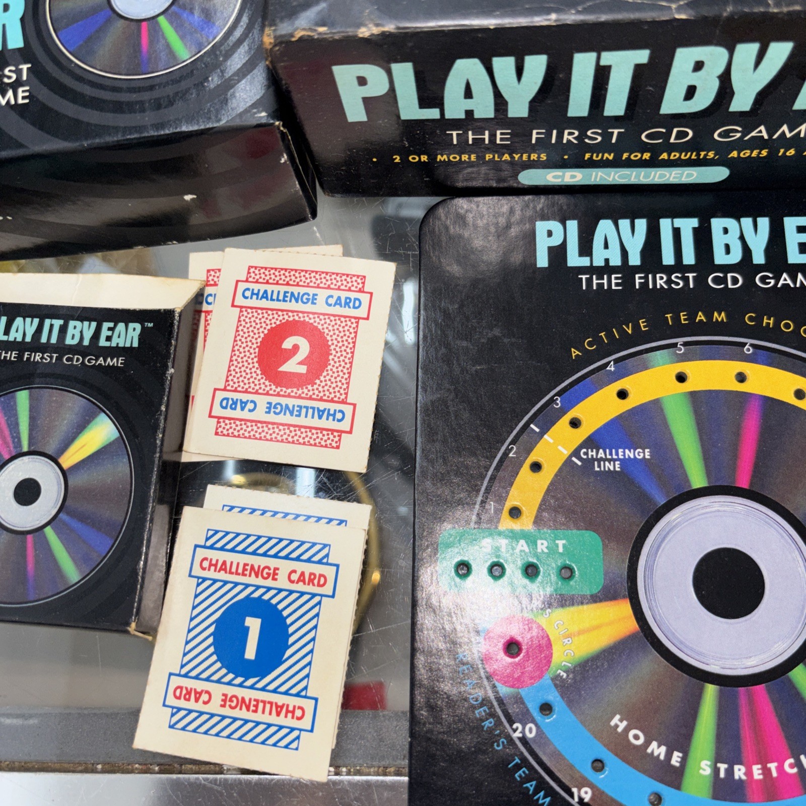 Vintage 1991 “Play It By Ear” The FIRST CD Game – Works on any CD Player #291