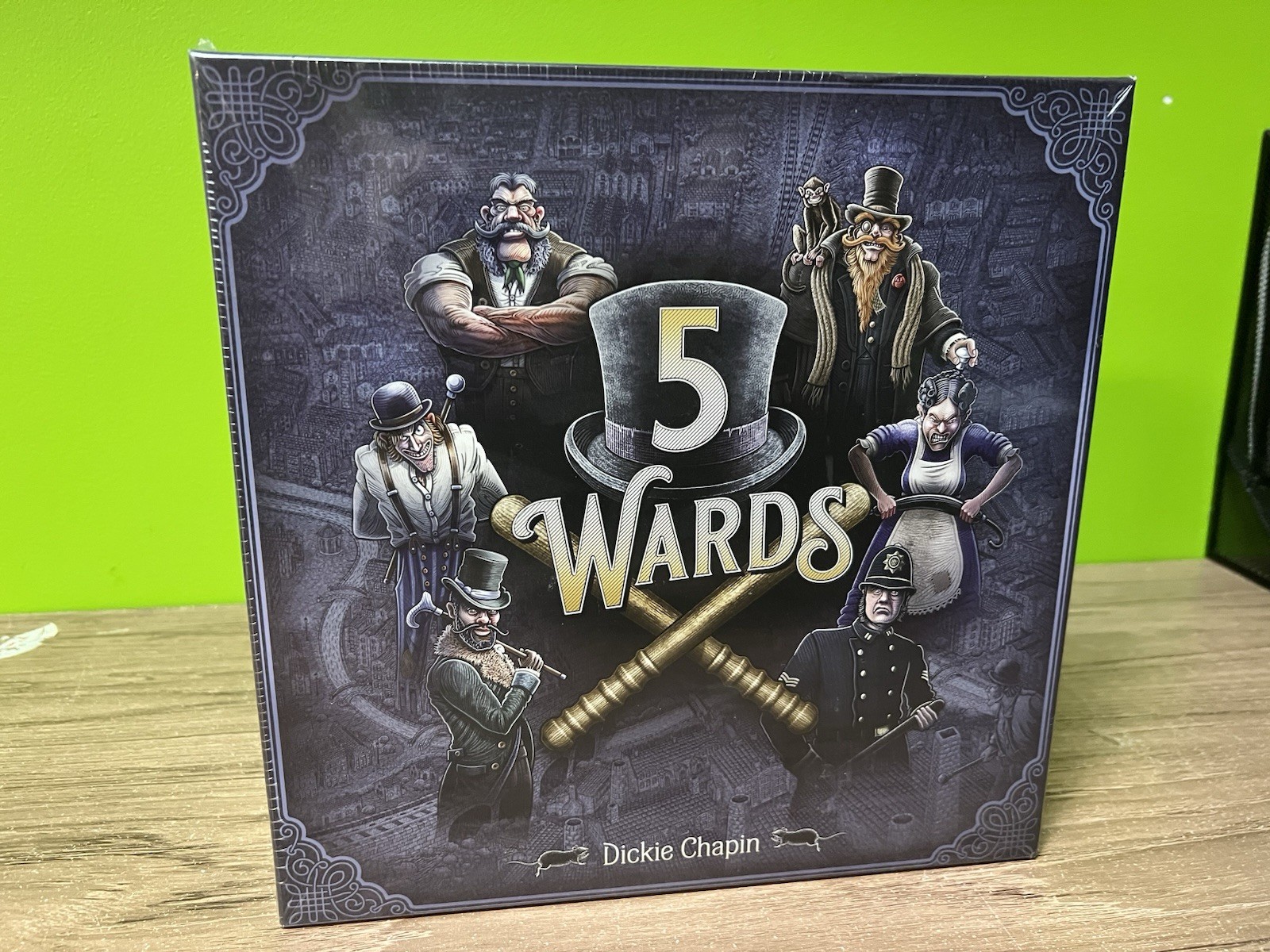 5 Wards Board Game Frown Clowns Sealed S21