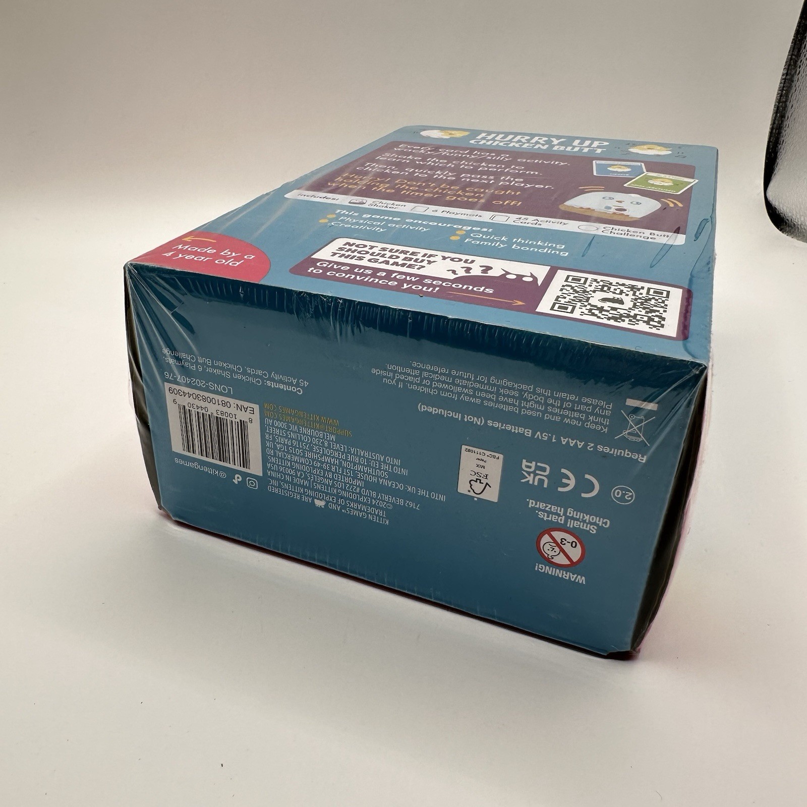 NEW Exploding Kittens Hurry Up Chicken Butt Creative Social Skill Family Game