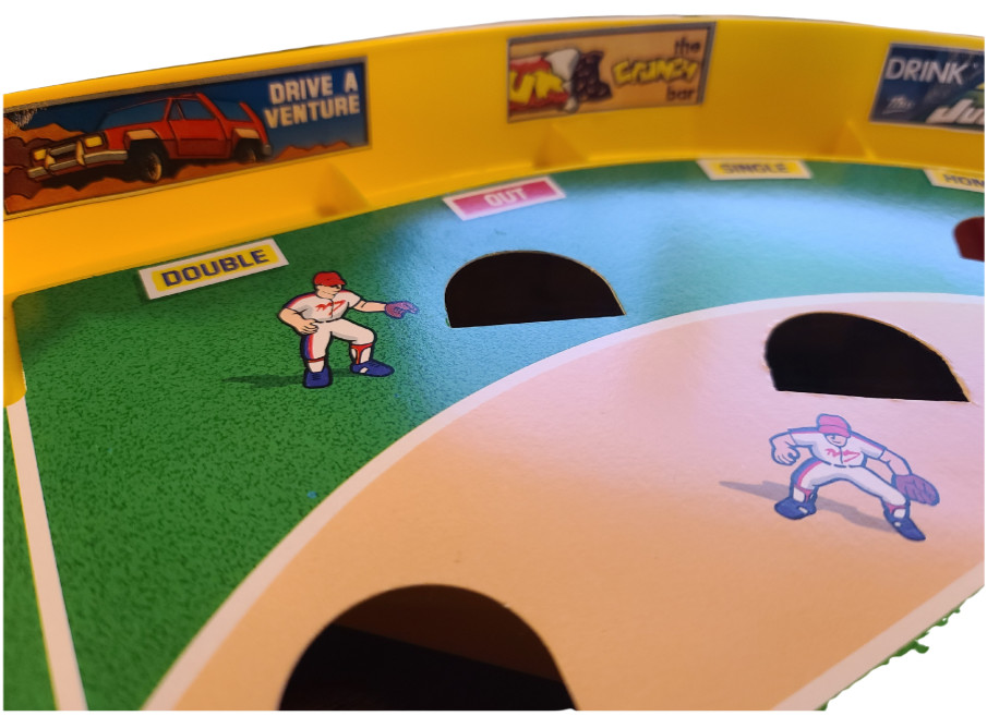 Time Machine Baseball Vintage Tabletop Game Complete Open Box Excellent Conditio