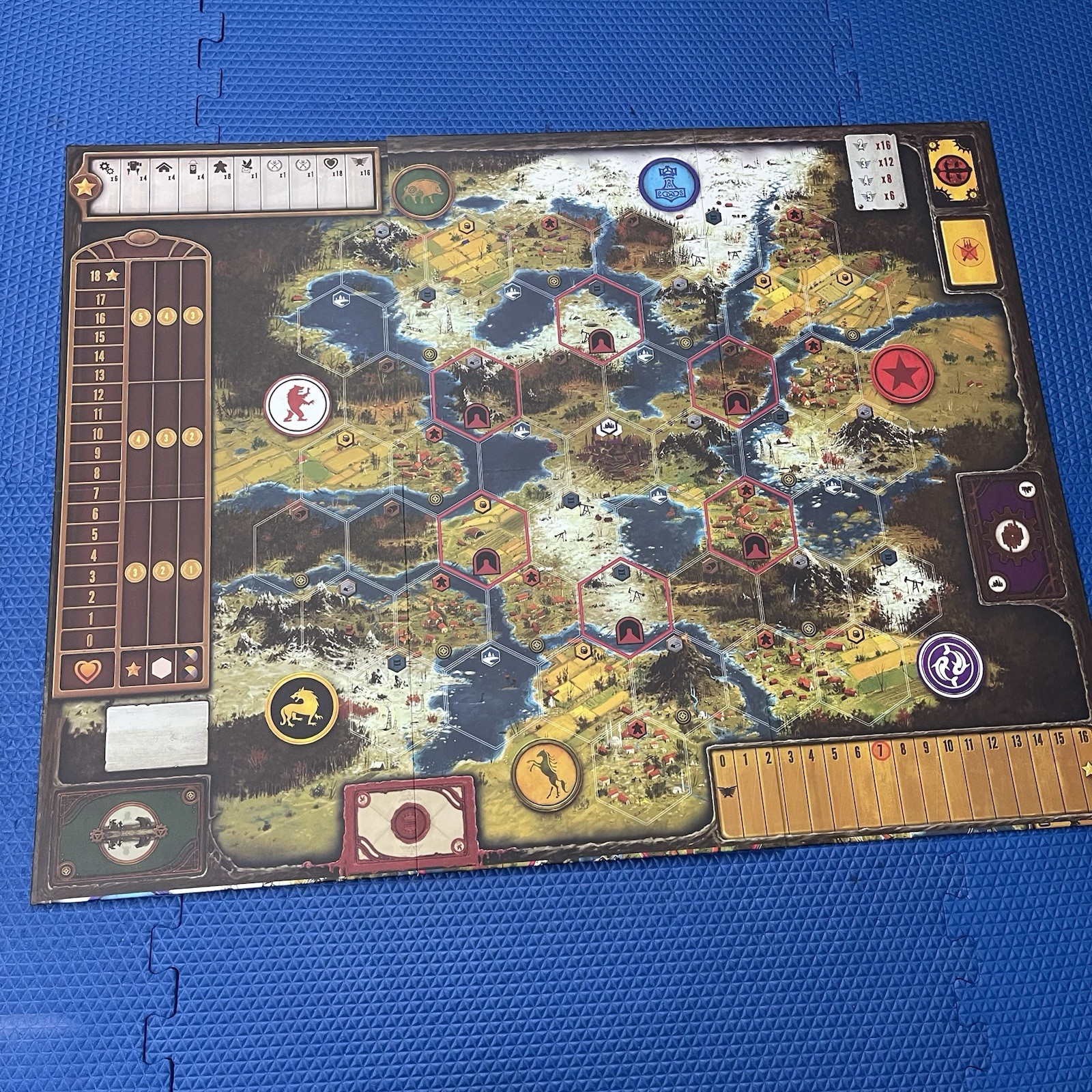 Scythe Board Game (2015 Stonemaier Games), Excellent Condition, *Read