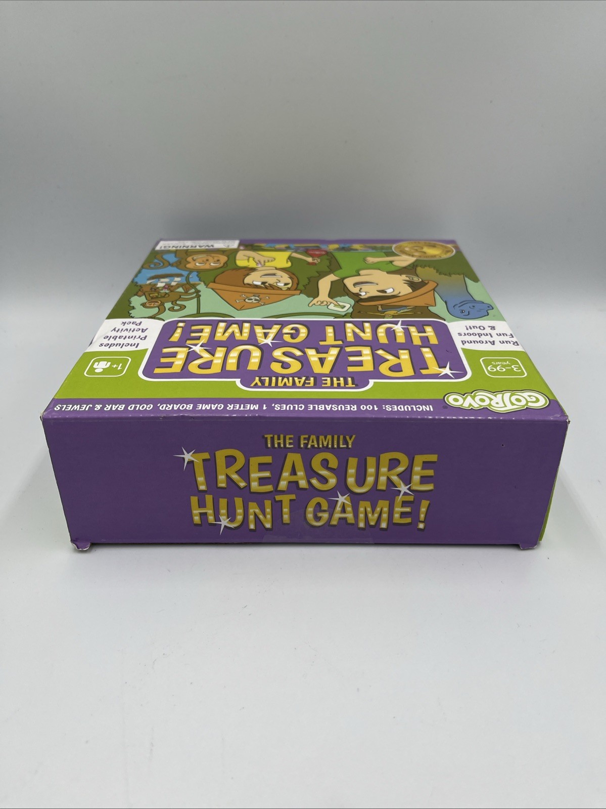 The Family Treasure Hunt Game! • Moms Choice Award Winner • Complete • Very Good