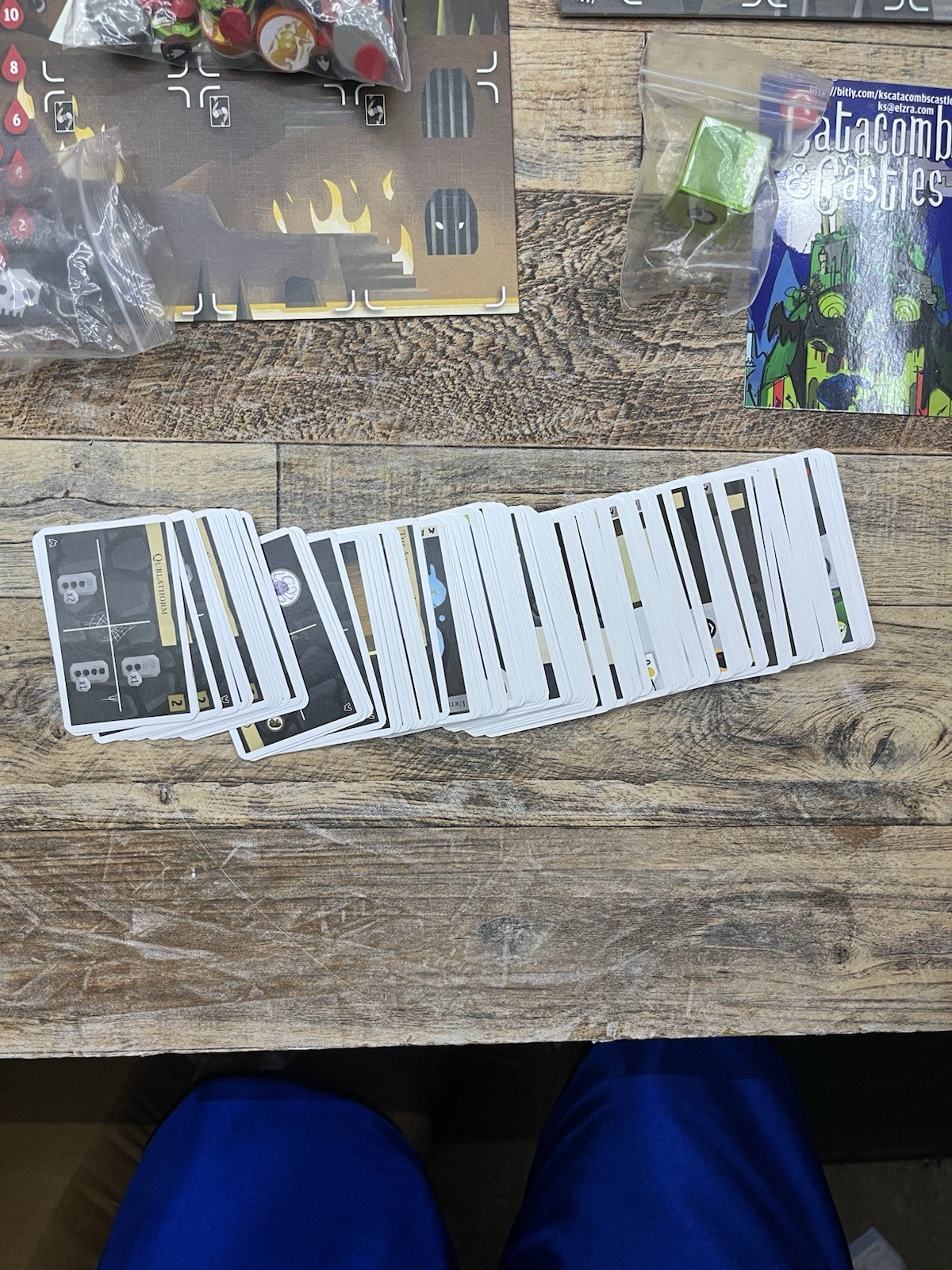 Catacombs 2019 Third Edition Kwanchai Moriya Elzra Corp 2-5 Players Incomplete
