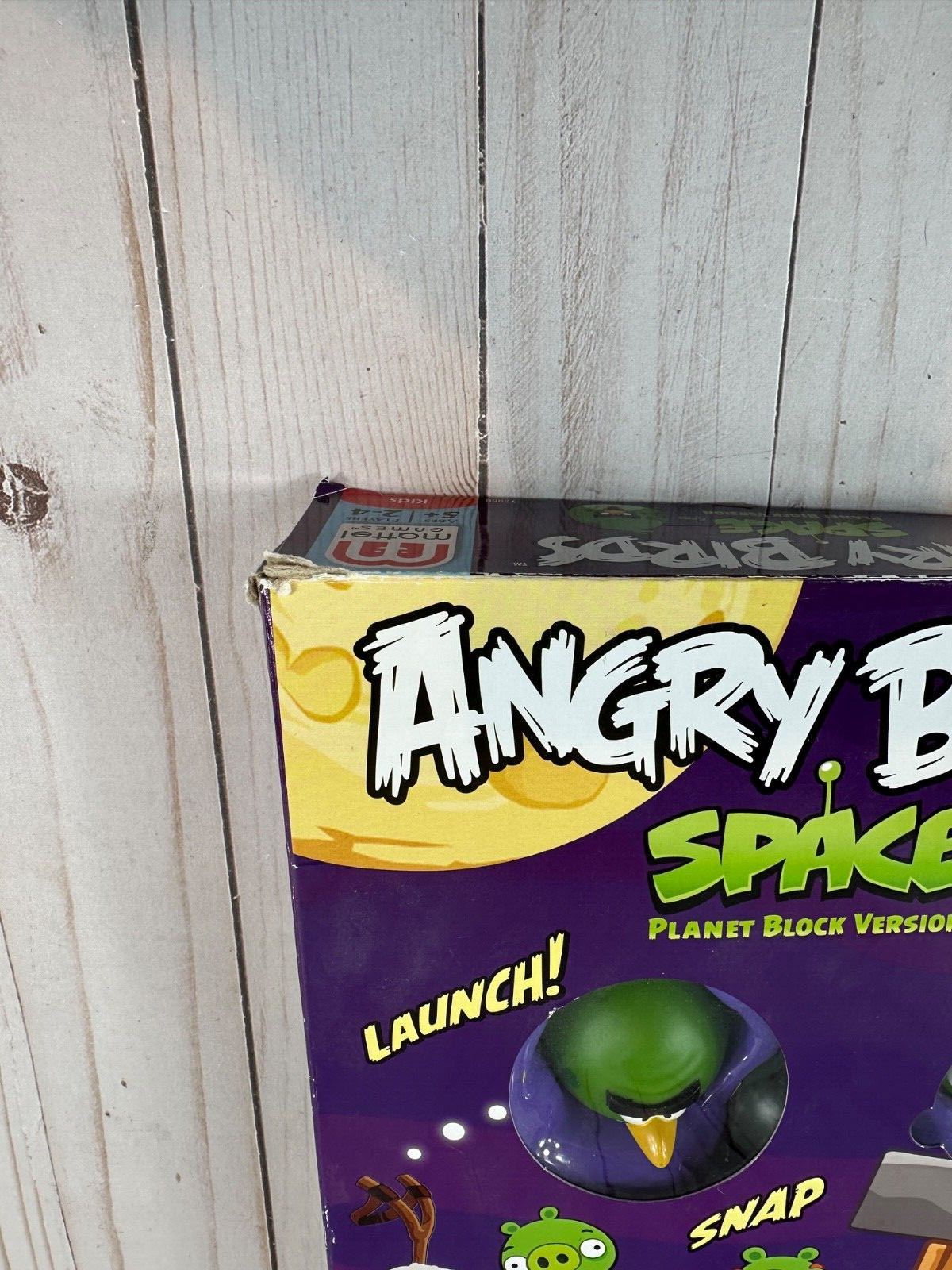 Rare! Angry Birds Space Planet Block Version Game, Mattel, 2012, Complete Set!