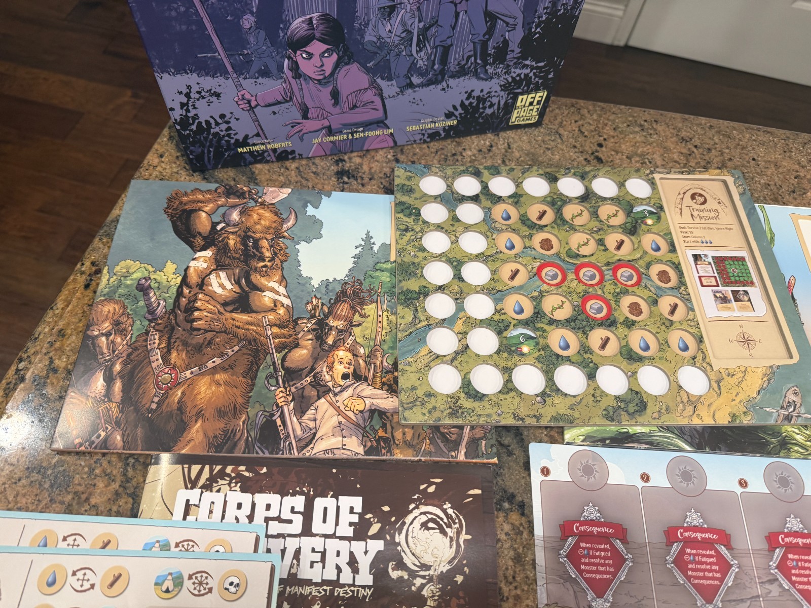 Corps Of Discovery Board Game Off The Page Games