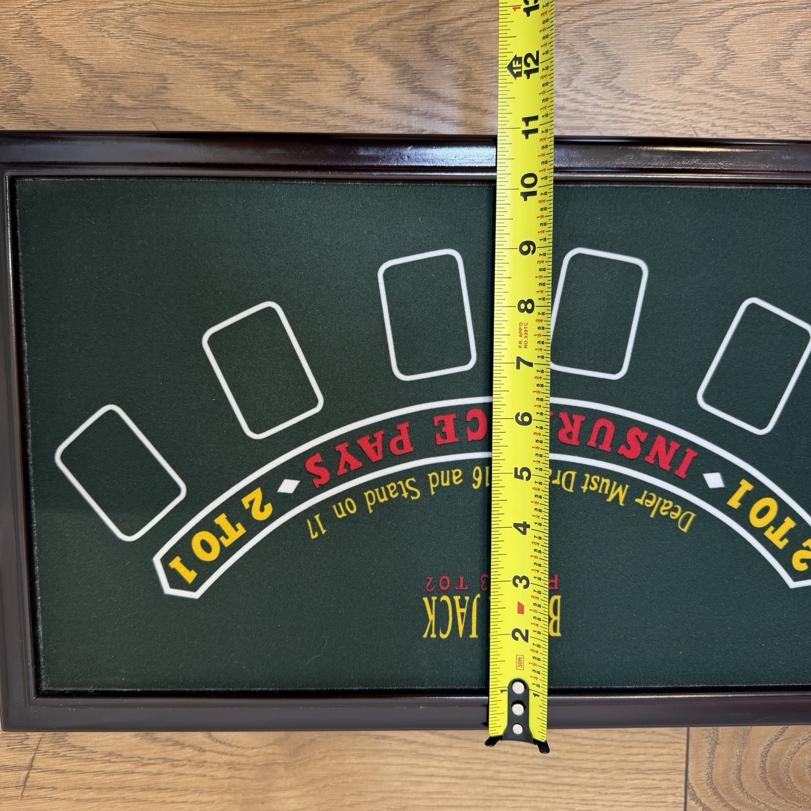Vintage Excalibur Casino 3 In 1 Wood Game Set Blackjack Roulette Craps Complete