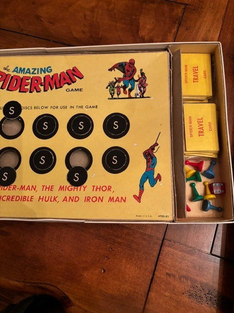 1967 Amazing Spider-Man Game by Milton Bradley