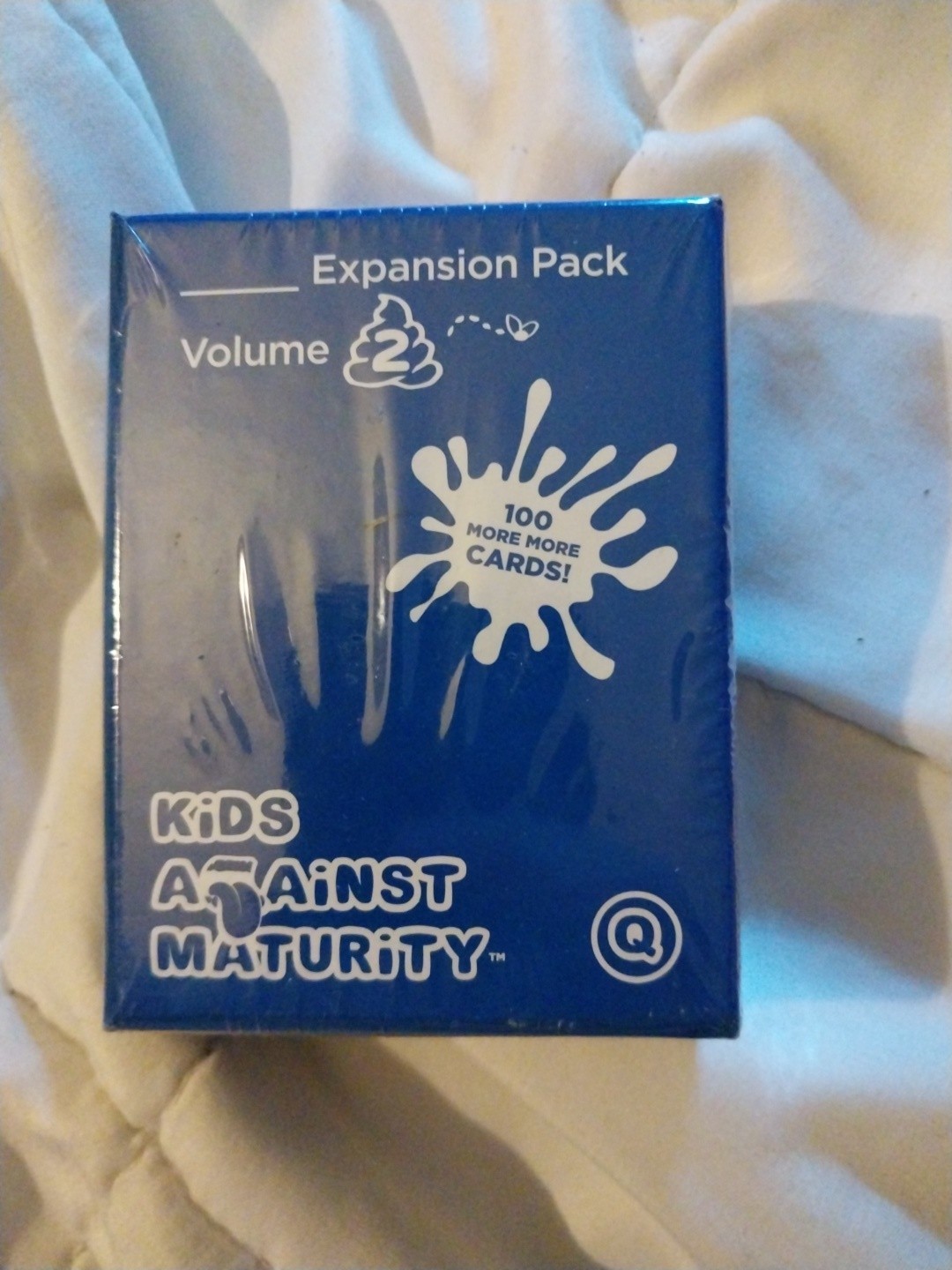 KIDS AGAINST MATURITY Expansion Pack Volume 2 CARD GAME NEW SEALED Humanity NIP