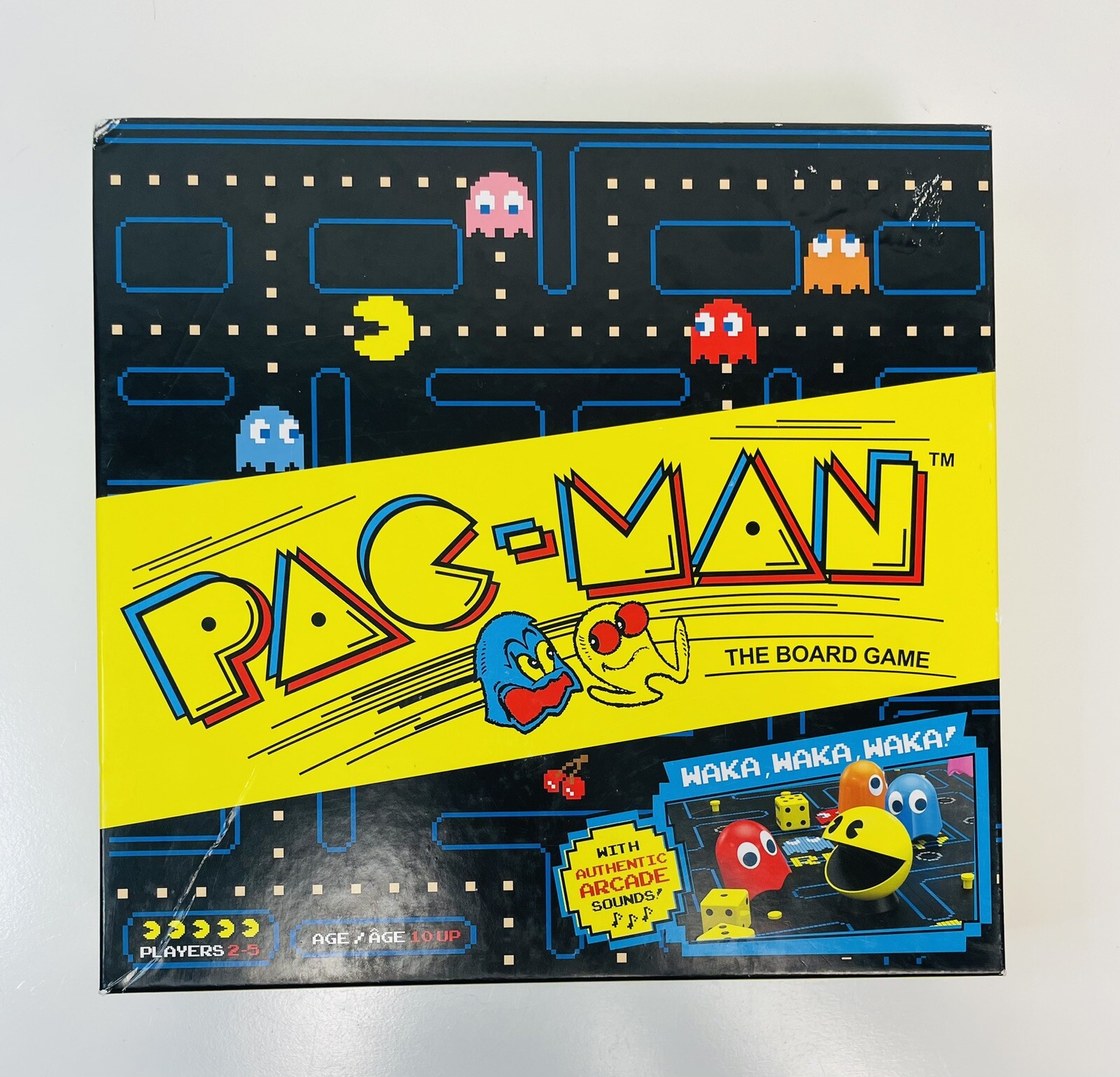 Pac Man Board Game Classic Arcade Sounds Buffalo Games 2019 Complete