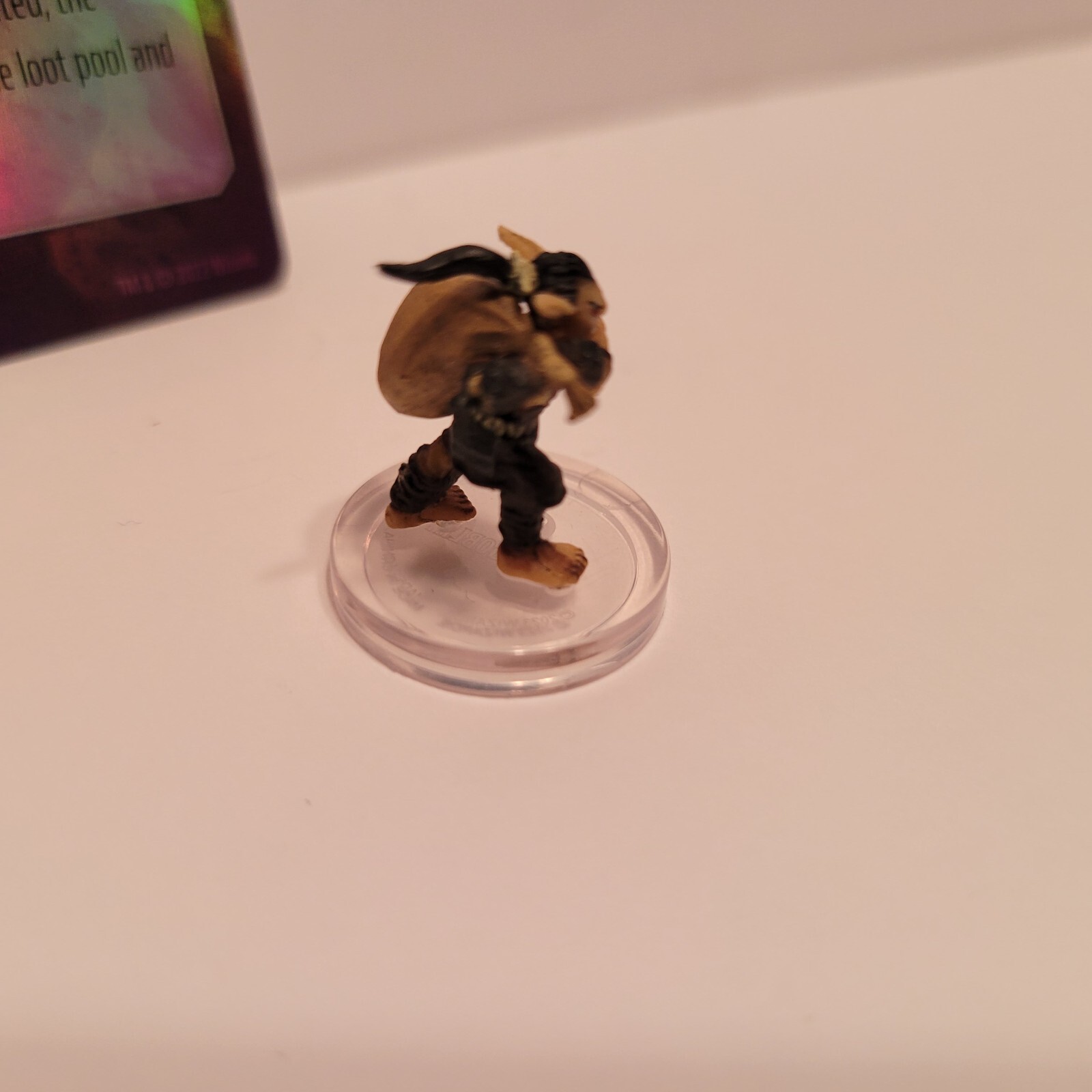 Dungeons And Dragons Onslaught Loot Goblin Promo Figure & Foil Card