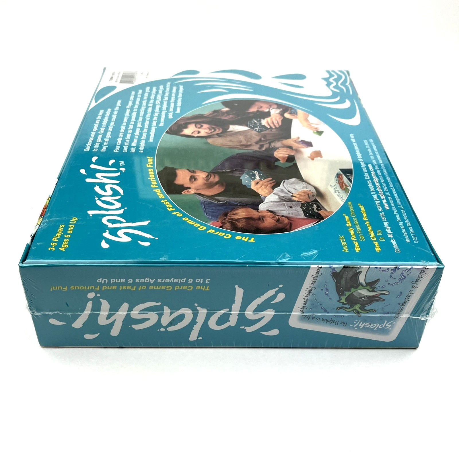 2017 SPLASH! Dolphins Children’s Family Card Game Ages 6+ NEW SEALED Damaged