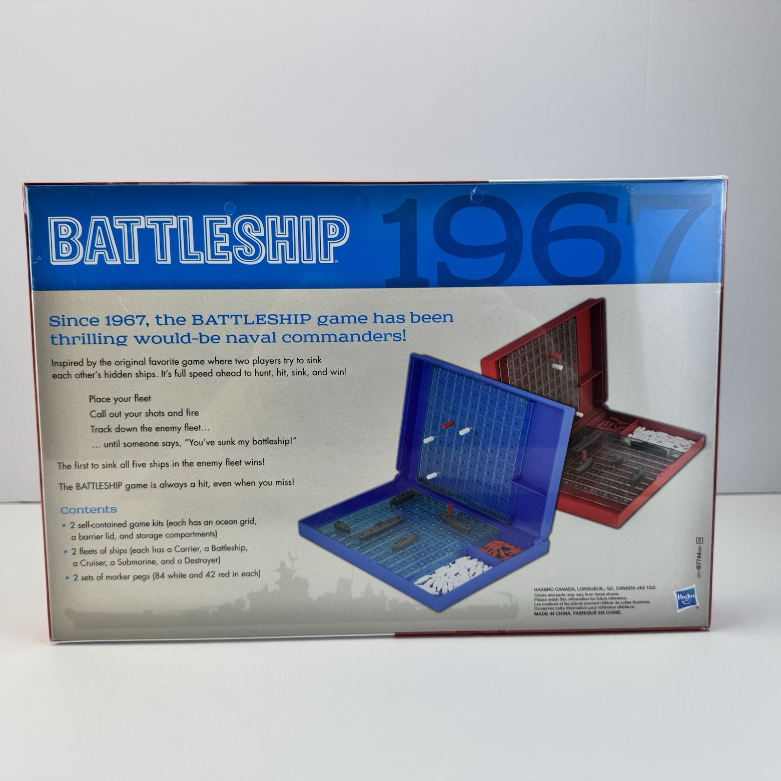 Battleship 1967 Retro Series Hasbro New Factory Sealed Brand New