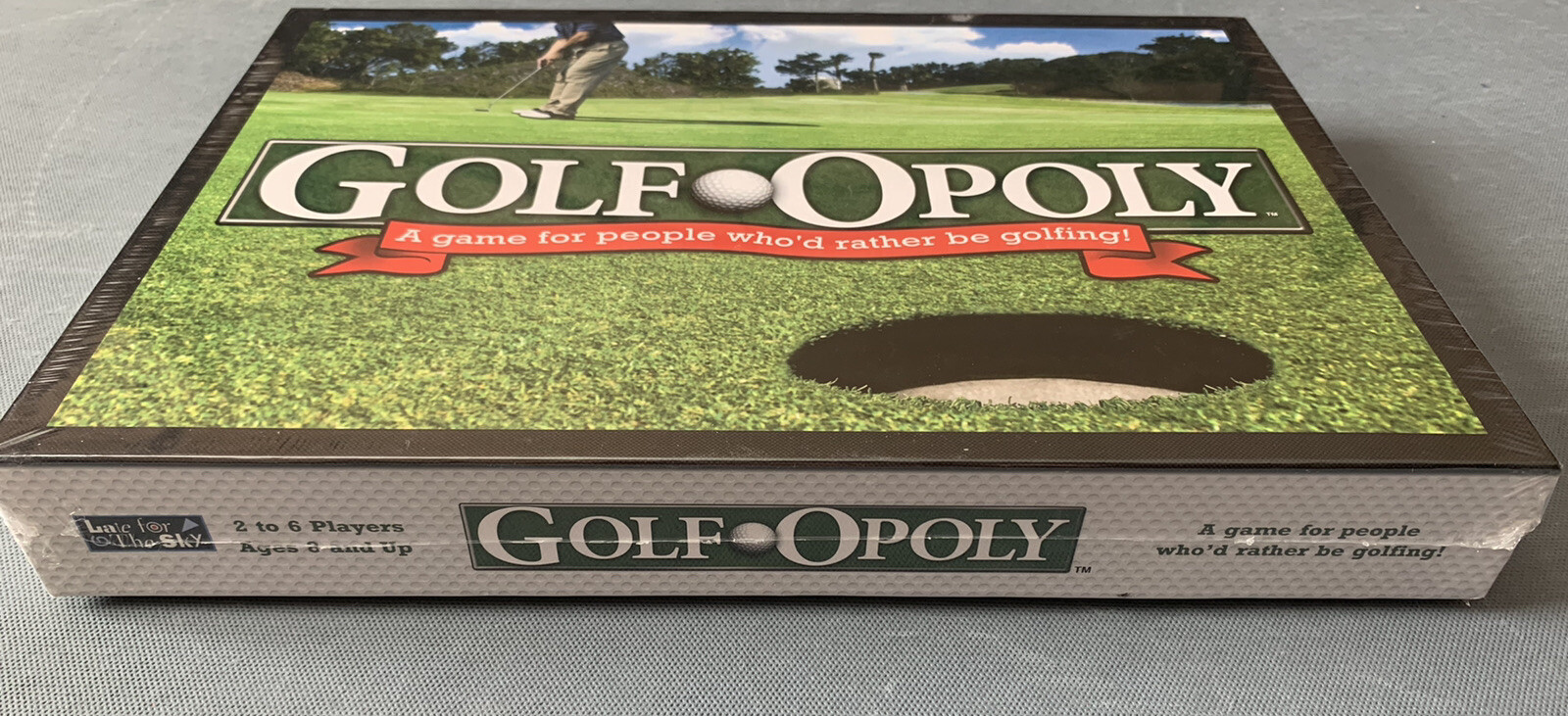 Golfopoly Board Game – Factory Sealed Brand New ~ Ages 8 and Up ~ 2 to 6 Players
