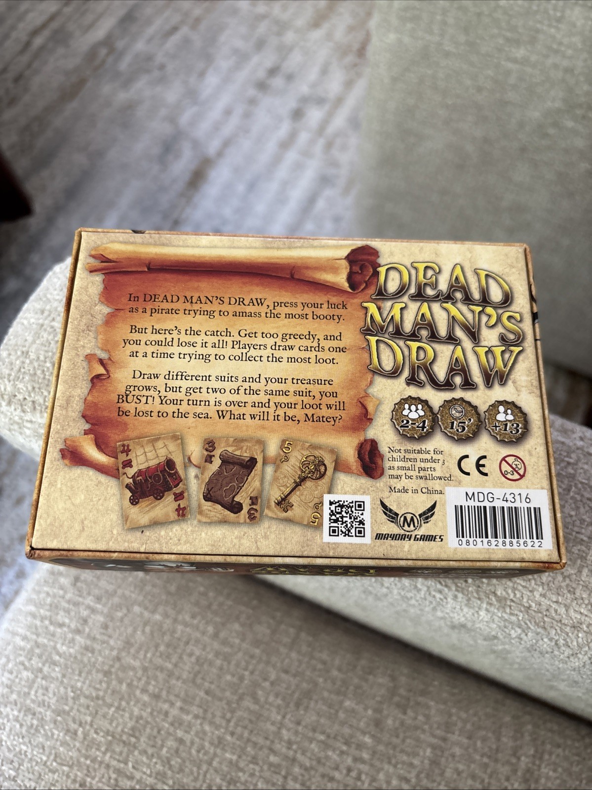 Dead Man’s Draw Card Game Mayday Games Press Your Luck Kickstarter Edition
