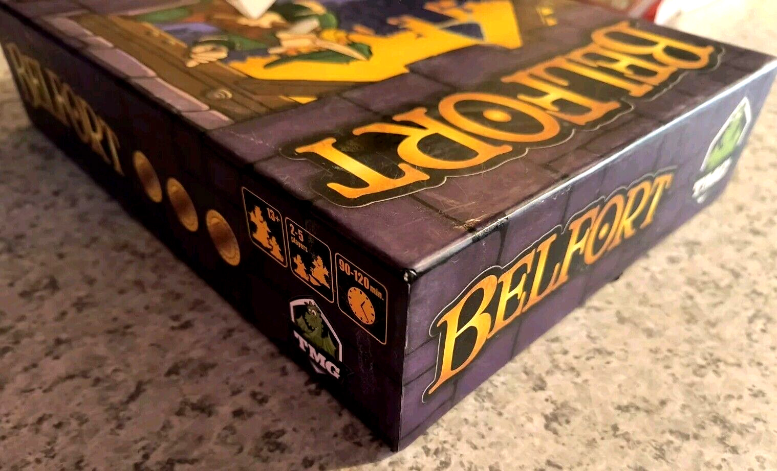 BELFORT By Tasty Minstrel Games TMG 1st Edition Out Of Print Complete MINT