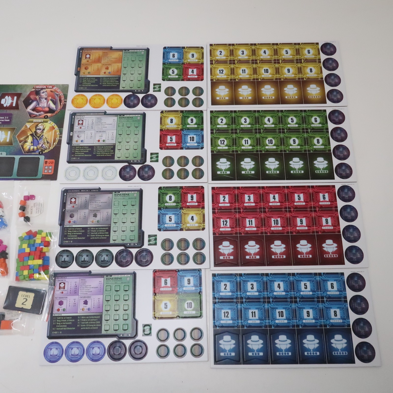 Factory Sealed Dark.net Board Game by NECA Fantasy Wizkids Ages 14+ Internet Web