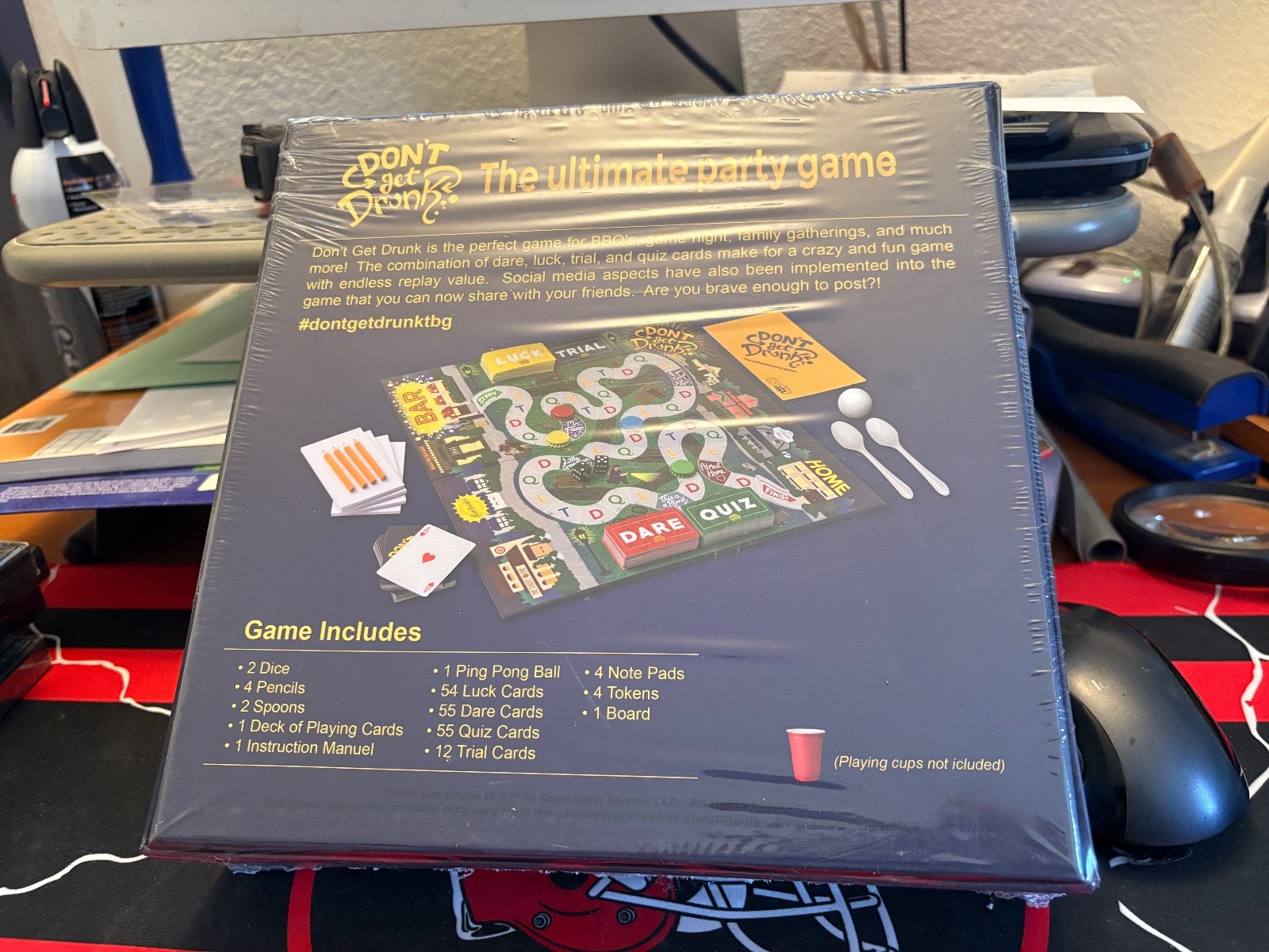 Don’t Get Drunk – The Ultimate Party Game Sealed