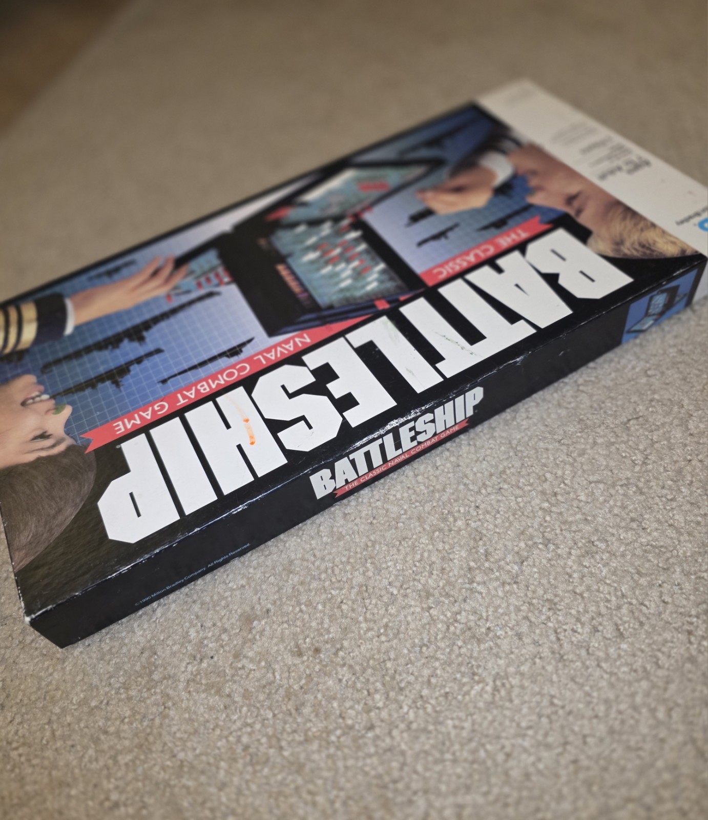 Vintage 1990 Milton Bradley Battleship Board Game Complete Classic