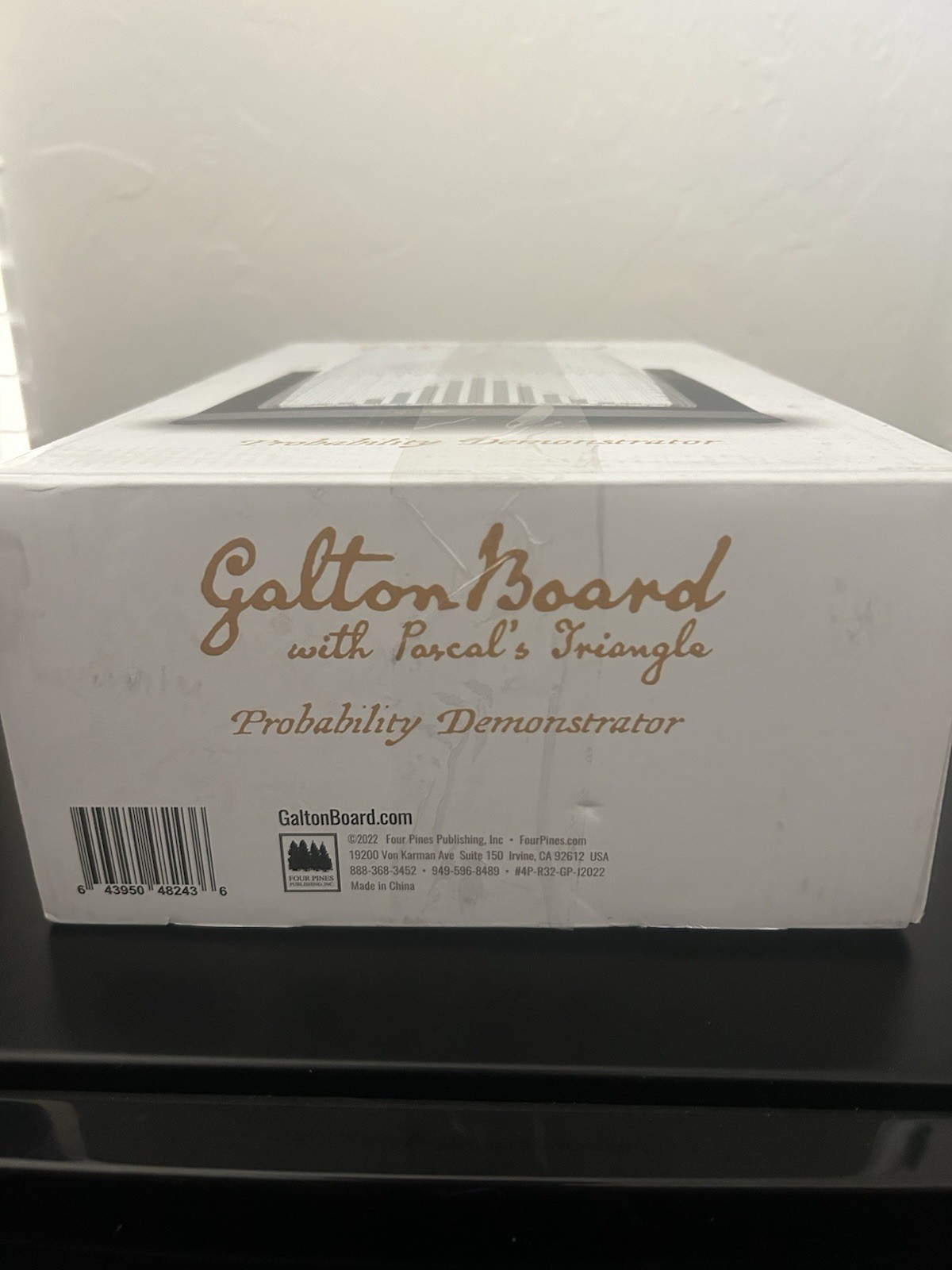 Galton Board With Pascal’s Triangle Probability Demonstrator Four Pines New