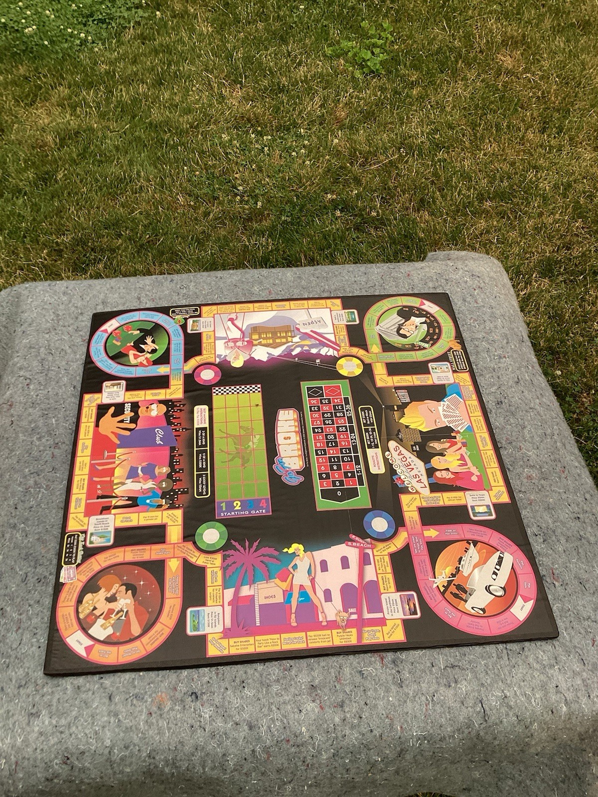 2006 Sababa Toys Go For Broke 19”x19” Game Board Advertising Display *RARE*