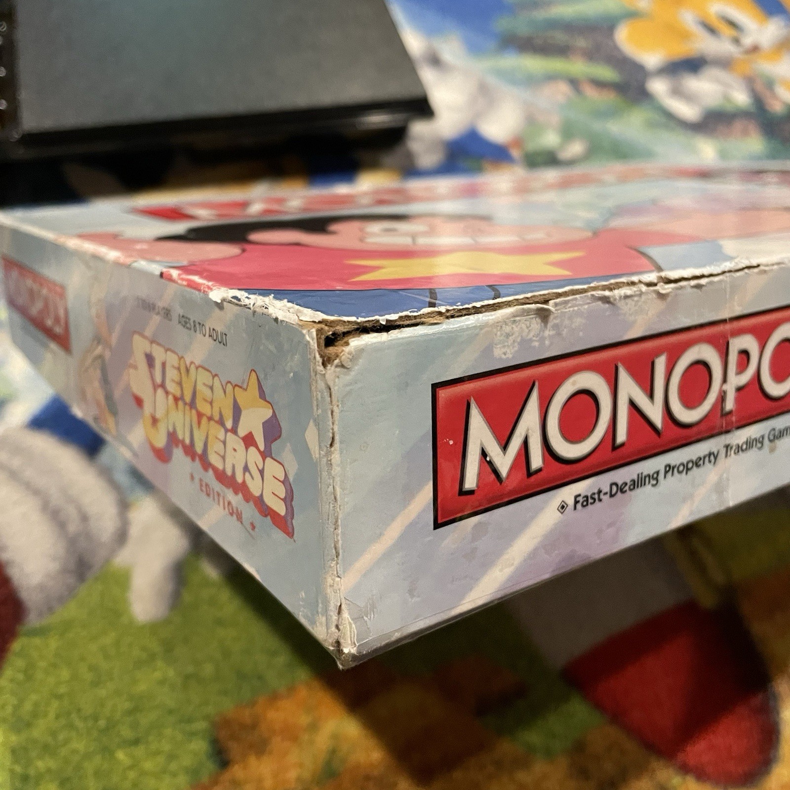 Steven Universe Monopoly Near Complete Cartoon Network Hasbro 2016 Used