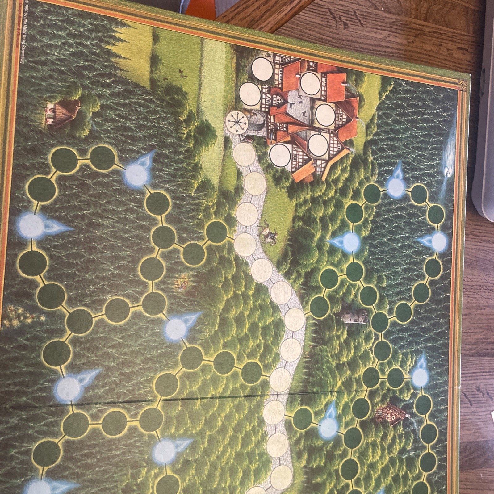 Enchanted Forest board game – 1982 – Made In West Germany First Edition COMPLETE