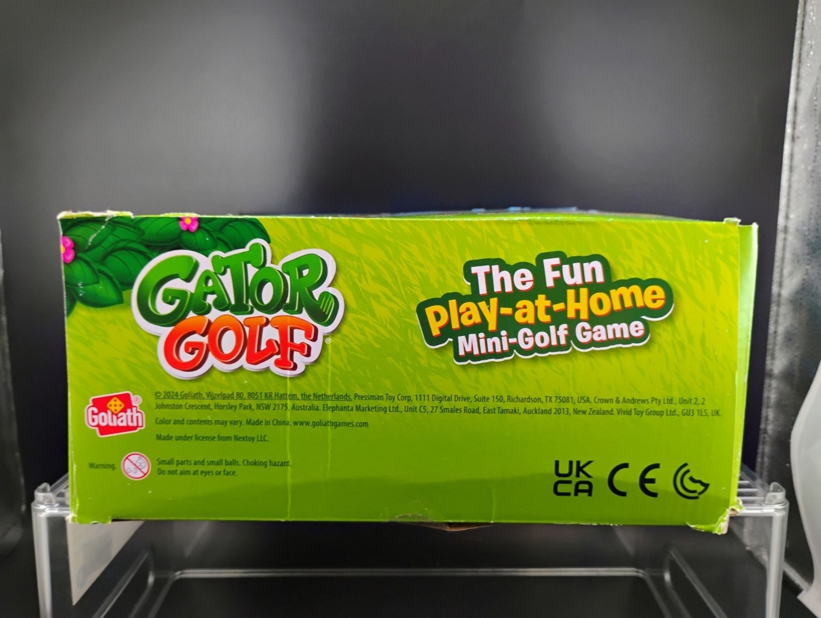 Gator Golf Play-At-Home Mini-Golf Game Ages 3 & Up 2-4 Players