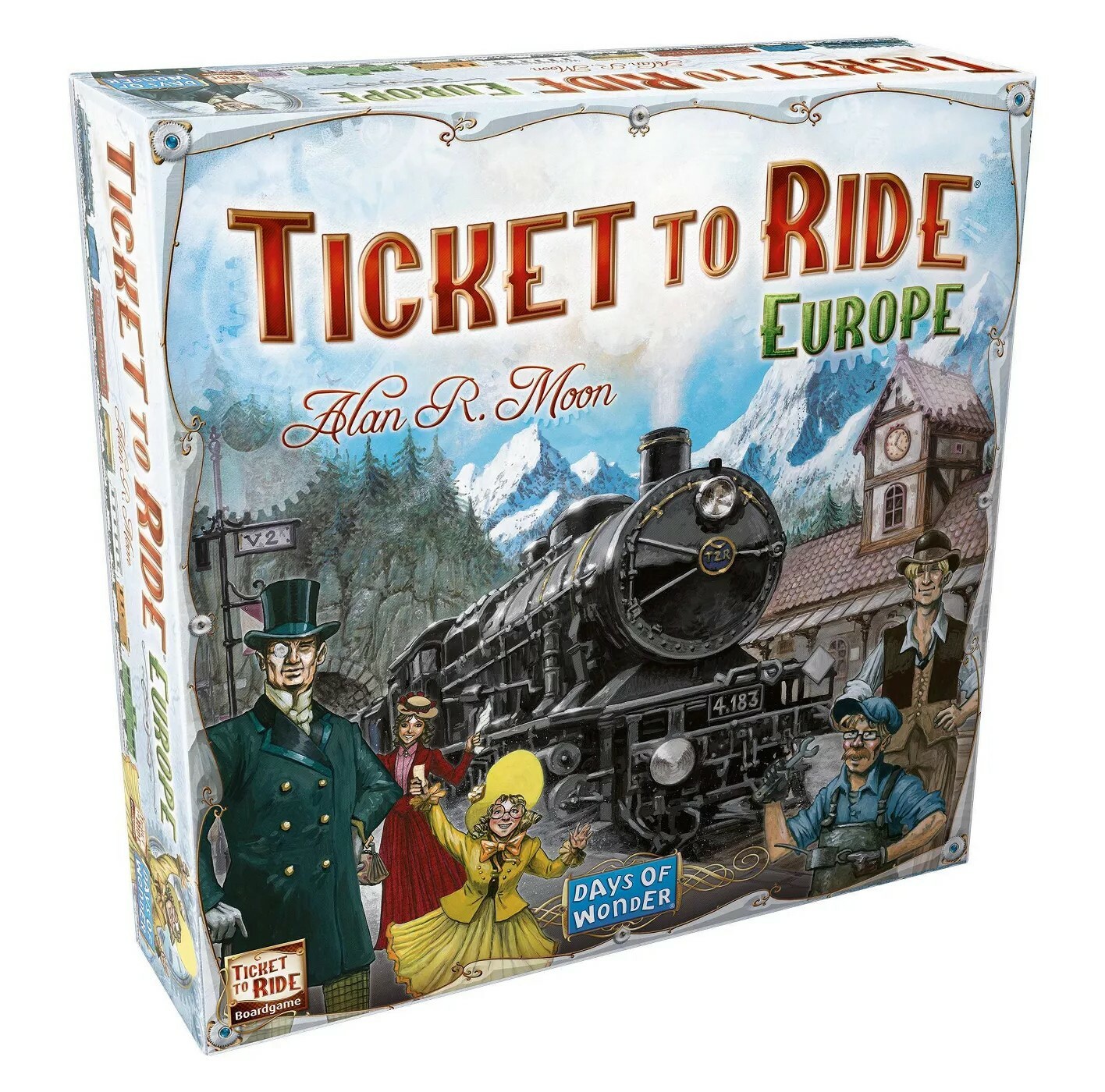 TICKET TO RIDE EUROPE DAYS OF WONDER BOARD GAME – FACTORY SEALED NEW
