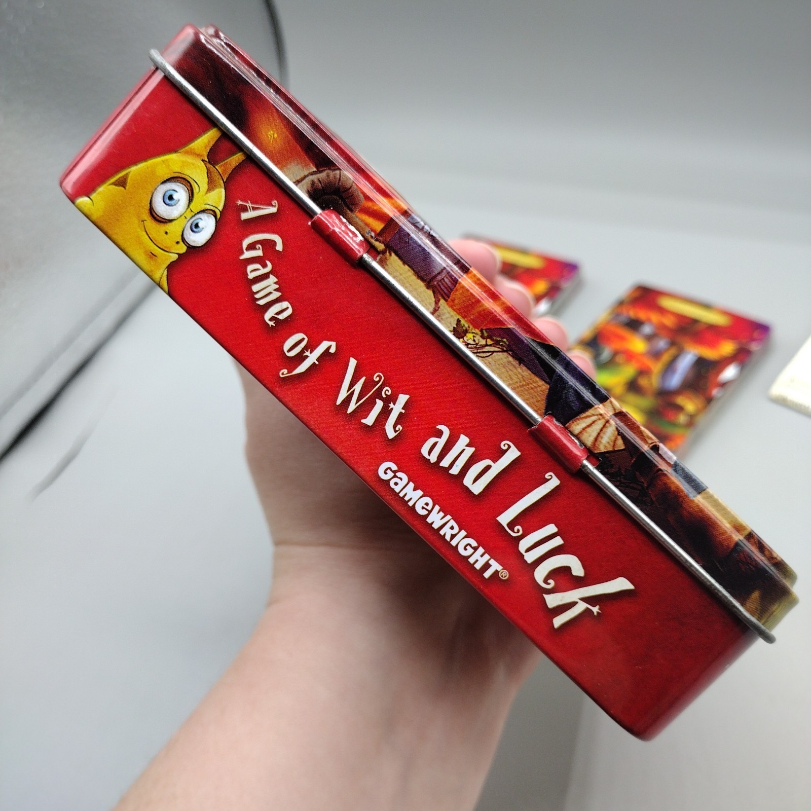 Gamewright Gubs A Game of Wit & Luck Card Game Tin 100% Complete w/ Rules 2011