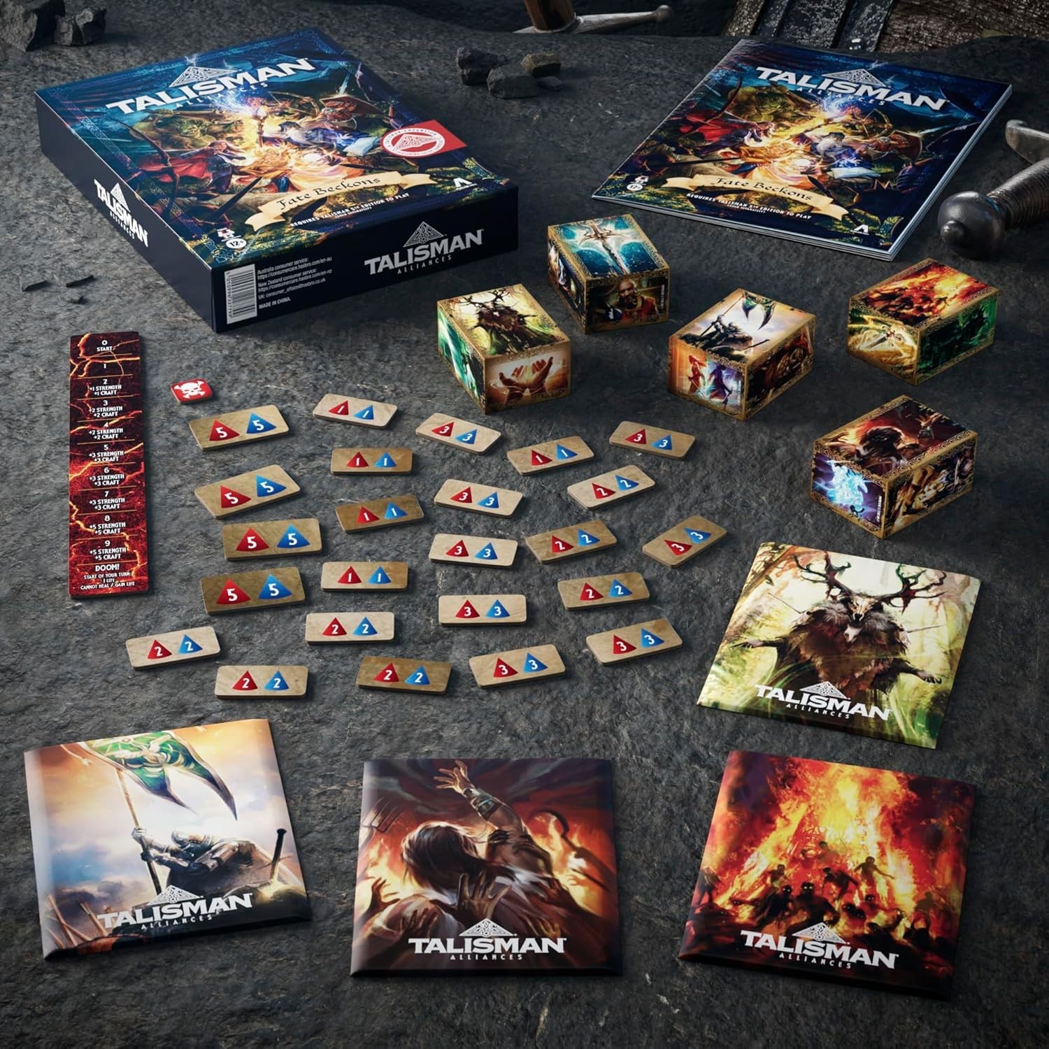 Talisman Alliances: Fate Beckons Board Game | Talisman Expansion – New