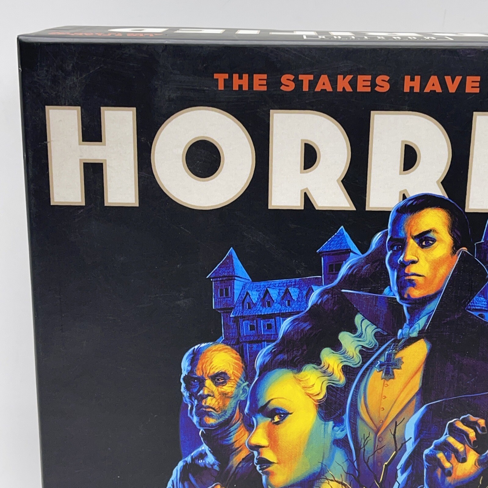 HORRIFIED Universal Studios Monsters Strategy Board Game Dracula Frankenstein