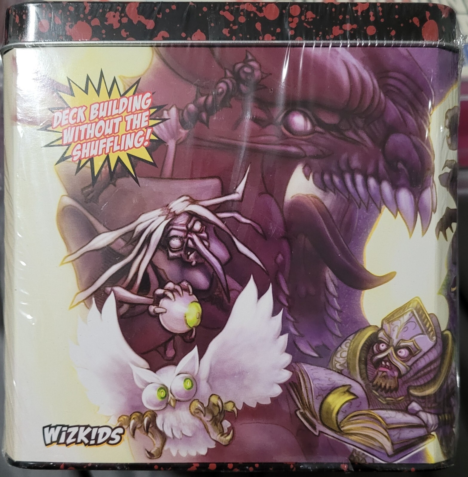 WizKids NECA Quarriors Dice Building Game Metal Tin Version SEALED HTF