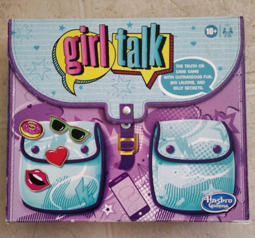 Hasbro Girl Talk Game, Board Game 2021 – Girl Party, Sleepover