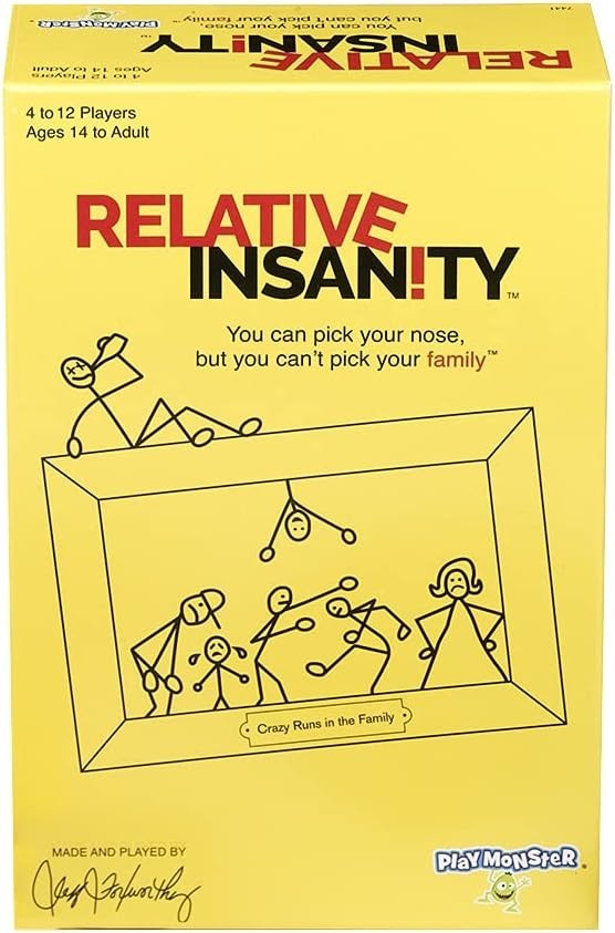 Relative Insanity Hilarious Party Game Comedian Jeff Foxworthy Family Gatherin’