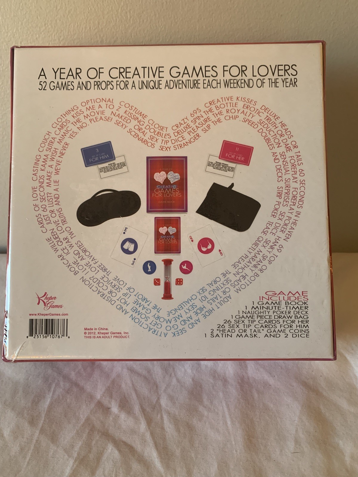 A Year Of Creative Games For Lovers- Brand New, Sealed in Box