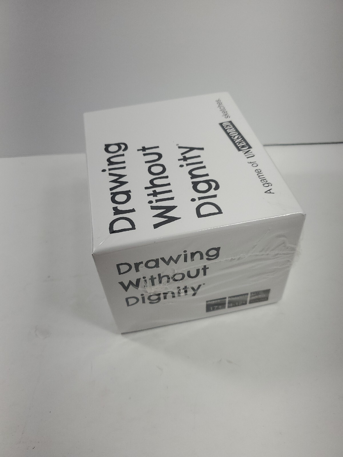Drawing Without Dignity Game Uncensored Sketches Ages 17+ NEW Sealed