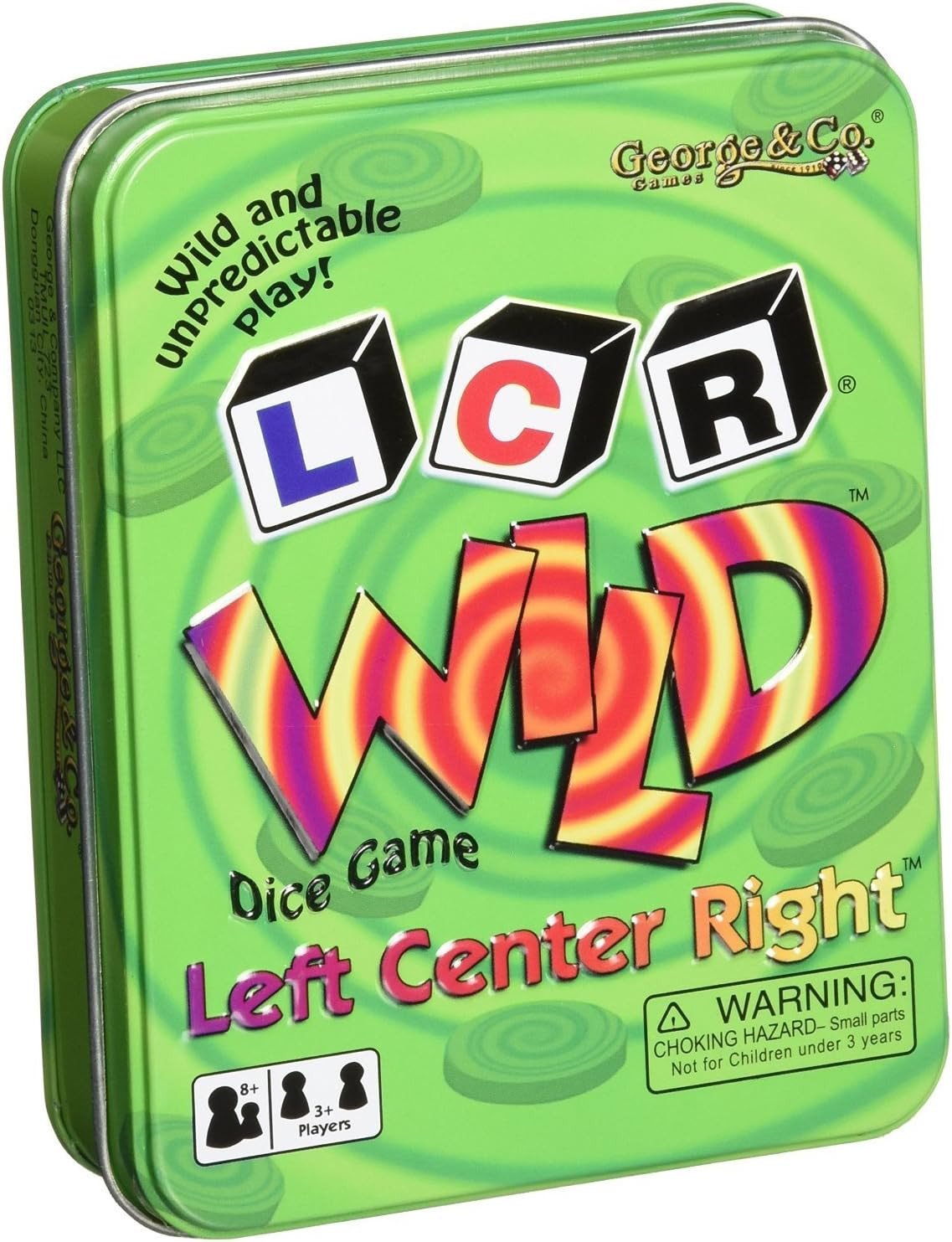 and Company GEO0723 LCR (R) Wild Dice Game
