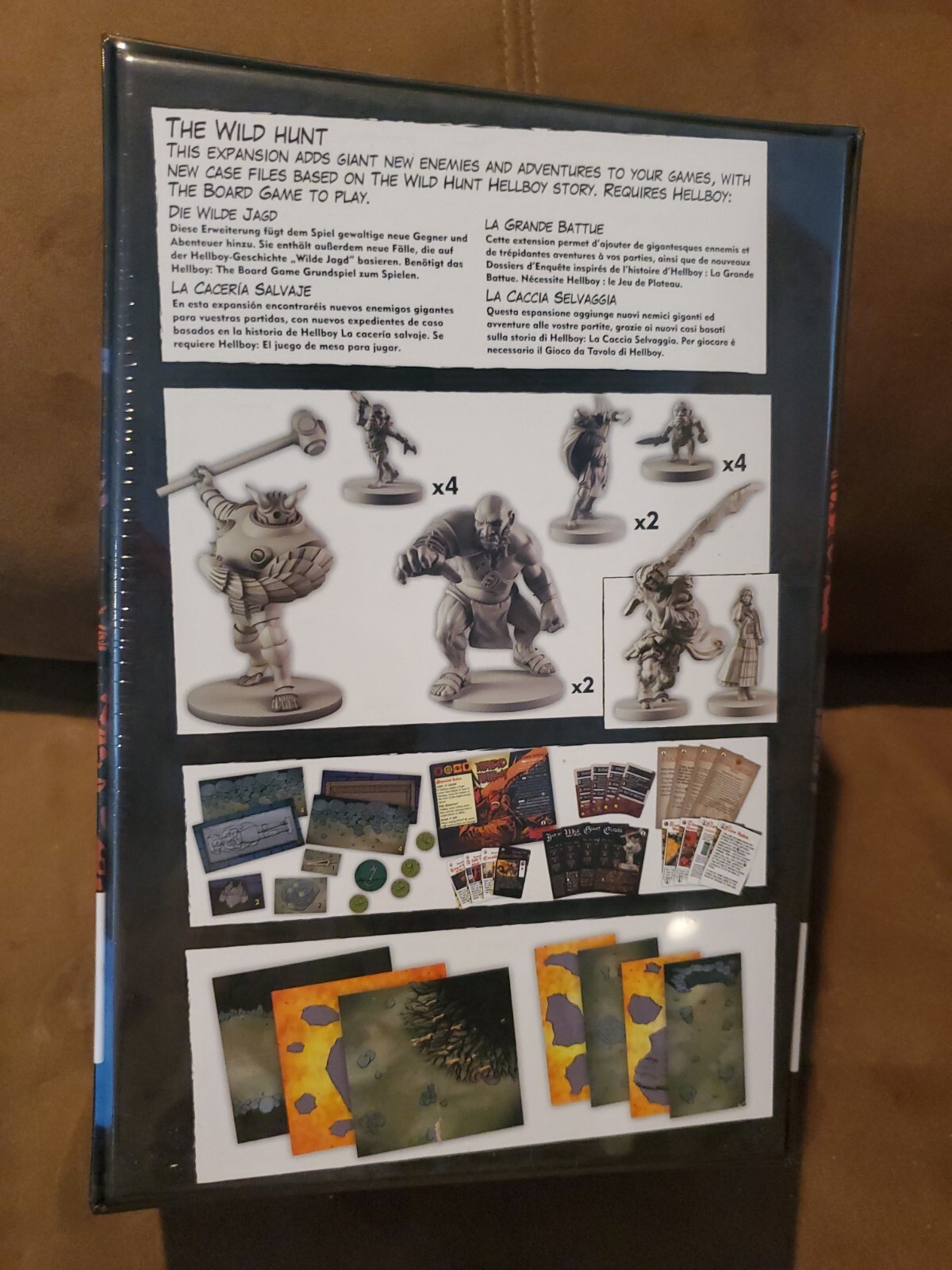 Hellboy The Board Game The Wild Hunt Expansion | Horror Game | Mystery Game |