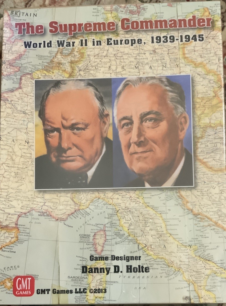 GMT. The Supreme Commander: World War II in Europe, 1939-1945. 2013. SW
