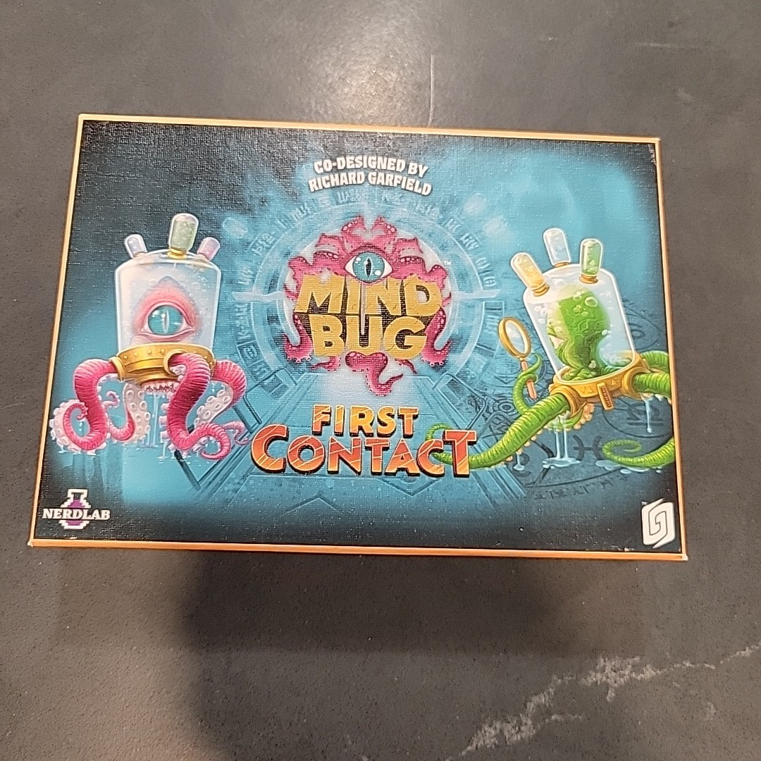 Card Game Mind Bug: First Contact Ghost Galaxy Nerdlab Richard Garfield