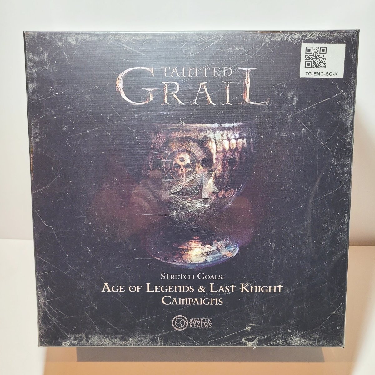 Tainted Grail lot: stretch goals Age of Legends, Last Knight, Red Death, Echoes+