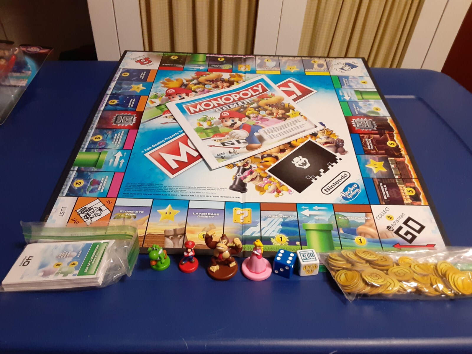 Hasbro Monopoly Gamer – Nintendo Super Mario Bros Edition! (COMPLETE)